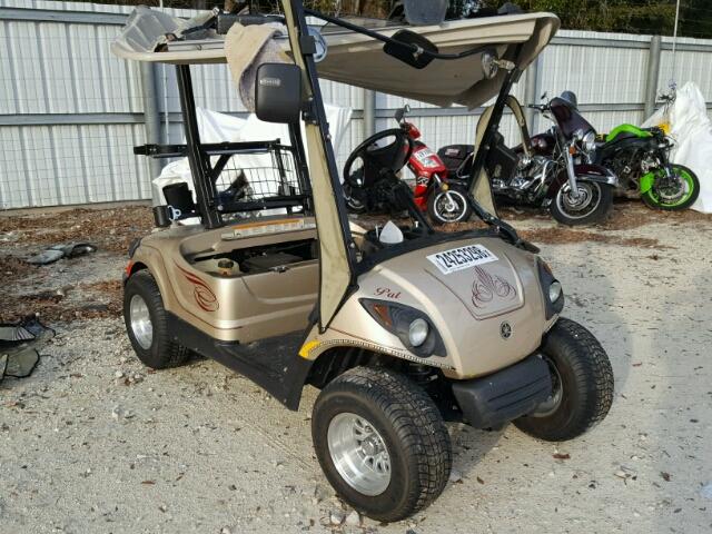 JW1F423620 - 2008 YAMAHA GOLF CART GOLD photo 1