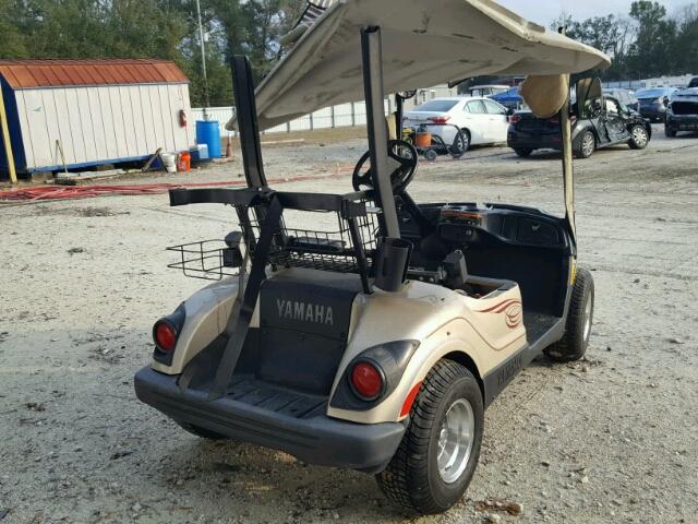 JW1F423620 - 2008 YAMAHA GOLF CART GOLD photo 4