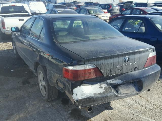 19UUA56693A016253 - 2003 ACURA 3.2TL BLACK photo 3