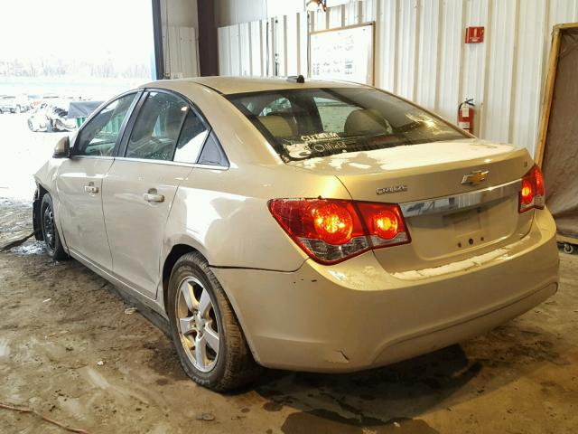 1G1PG5S91B7177484 - 2011 CHEVROLET CRUZE LT GOLD photo 3