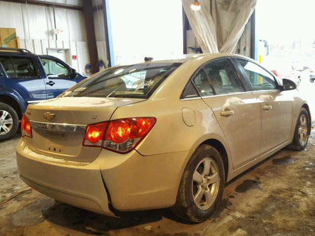 1G1PG5S91B7177484 - 2011 CHEVROLET CRUZE LT GOLD photo 4