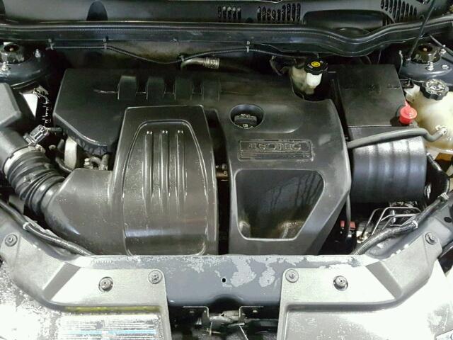 1G1AL58F187307853 - 2008 CHEVROLET COBALT LT GRAY photo 7