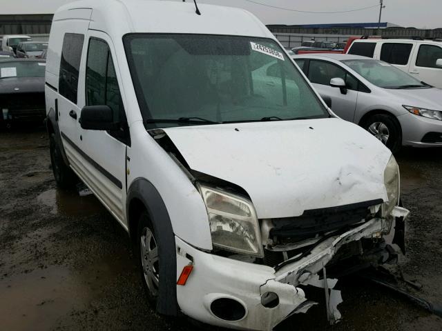 NM0KS9BN6AT019990 - 2010 FORD TRANSIT CO WHITE photo 1