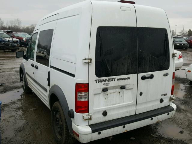 NM0KS9BN6AT019990 - 2010 FORD TRANSIT CO WHITE photo 3