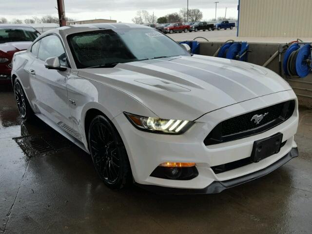 1FA6P8CF7H5329822 - 2017 FORD MUSTANG GT WHITE photo 1