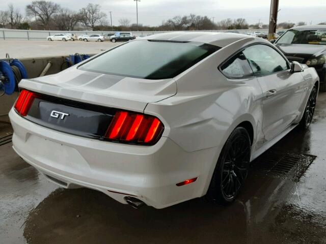 1FA6P8CF7H5329822 - 2017 FORD MUSTANG GT WHITE photo 4