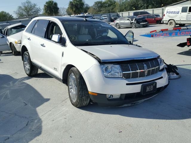 2LMDJ8JCXABJ04016 - 2010 LINCOLN MKX WHITE photo 1