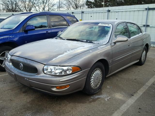 1G4HP54KX1U202826 - 2001 BUICK LESABRE CU BEIGE photo 2