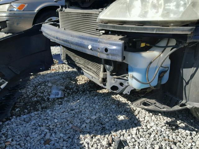 1HGEM219X2L054346 - 2002 HONDA CIVIC EX ლურჯი ფოტო 9