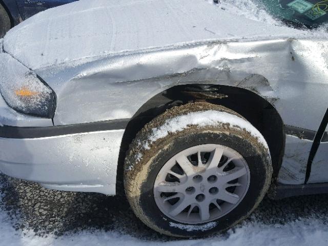 2G1WF52EX39411214 - 2003 CHEVROLET IMPALA 银色 照片 9