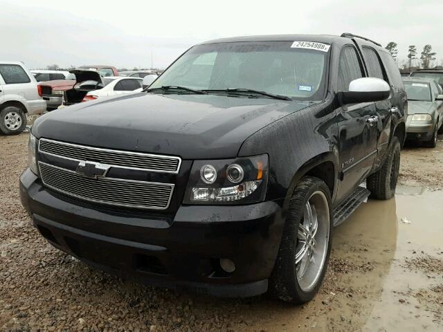 1GNFC13C37R312551 - 2007 CHEVROLET TAHOE C150 BLACK photo 2