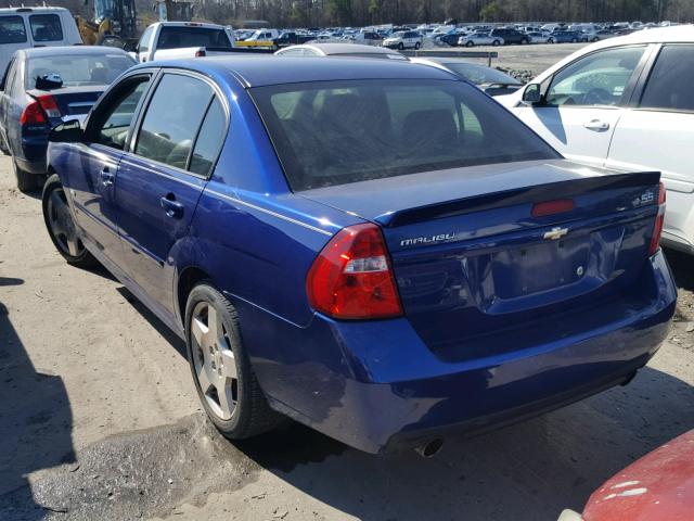 1G1ZW53136F230475 - 2006 CHEVROLET MALIBU SS Mavi foto 3