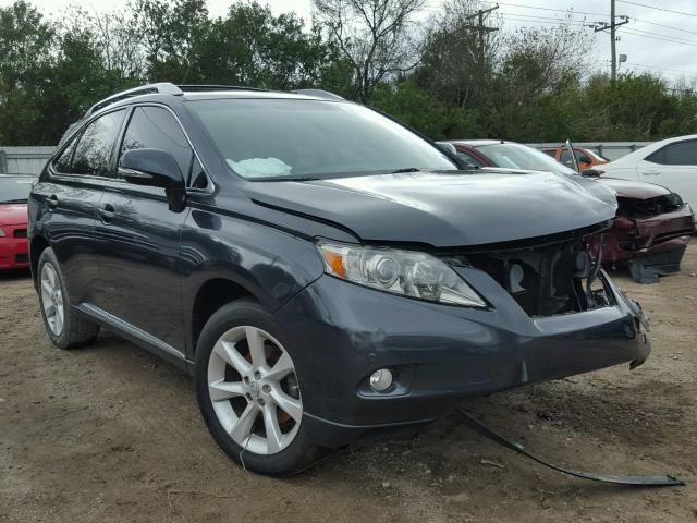 2T2ZK1BA8BC056897 - 2011 LEXUS RX 350 GRAY photo 1