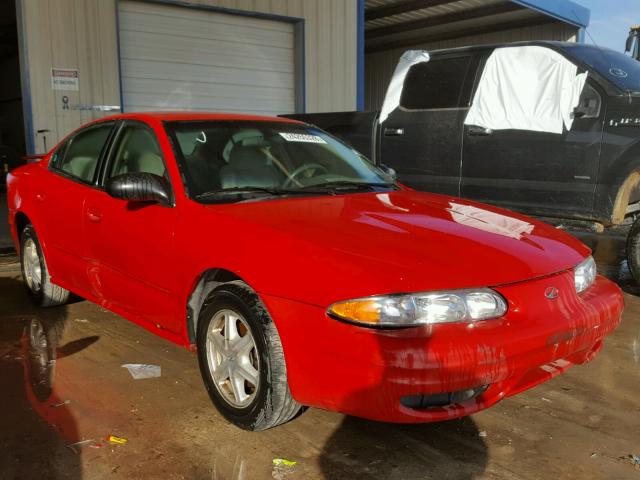 1G3NL52F03C233102 - 2003 OLDSMOBILE ALERO GL RED photo 1