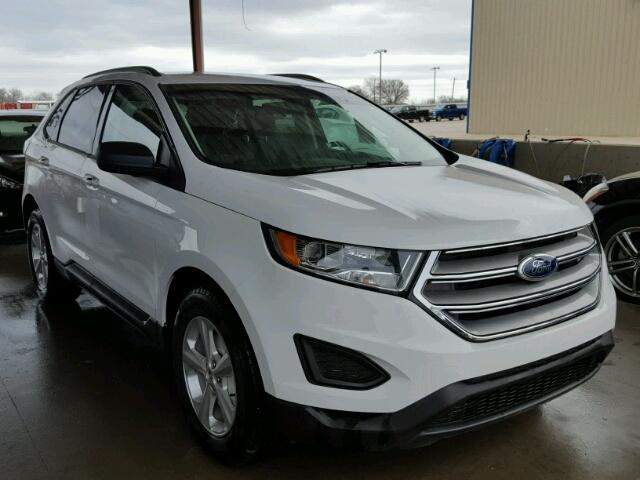 2FMPK3G94HBC43699 - 2017 FORD EDGE SE WHITE photo 1