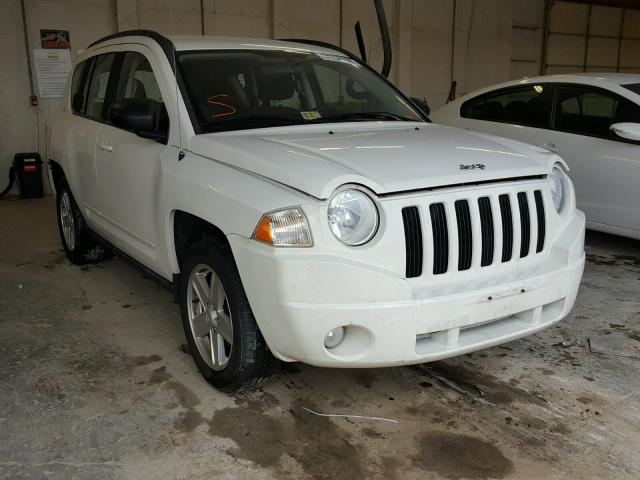 1J4NT4FB3AD612288 - 2010 JEEP COMPASS SP WHITE photo 1