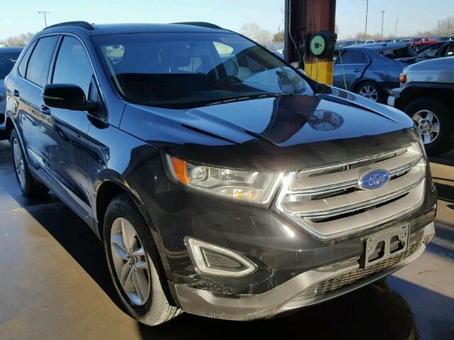 2FMPK3J9XHBC21568 - 2017 FORD EDGE SEL BLACK photo 1