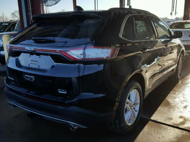 2FMPK3J9XHBC21568 - 2017 FORD EDGE SEL BLACK photo 4