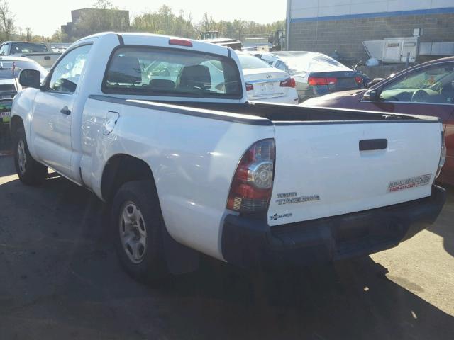 5TFNX4CN1BX005752 - 2011 TOYOTA TACOMA WHITE photo 3