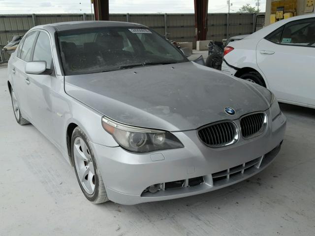 WBANE735X6CM31733 - 2006 BMW 530 I SILVER photo 1