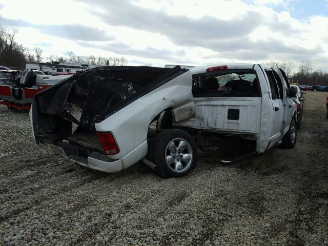 1D7HU18D45J501405 - 2005 DODGE RAM 1500 S WHITE photo 4