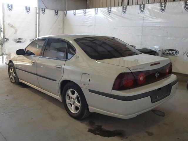 2G1WH52K939271754 - 2003 CHEVROLET IMPALA LS WHITE photo 3