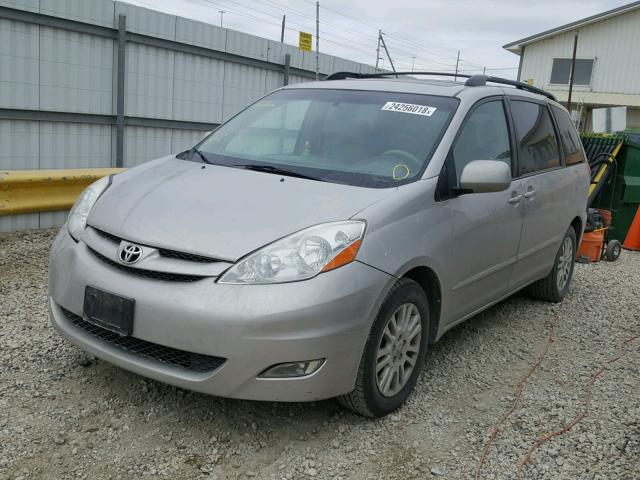 5TDZK22C38S219709 - 2008 TOYOTA SIENNA XLE BEIGE photo 2