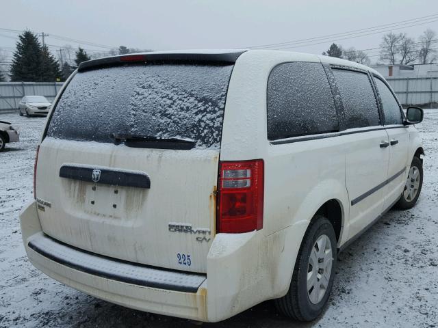 2D4CN1AE7AR261019 - 2010 DODGE GRAND CARA WHITE photo 4