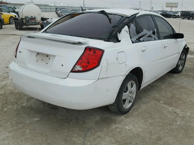 1G8AJ55F27Z148274 - 2007 SATURN ION LEVEL 白色 照片 4