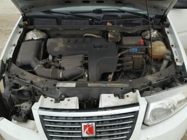 1G8AJ55F27Z148274 - 2007 SATURN ION LEVEL 白色 照片 7