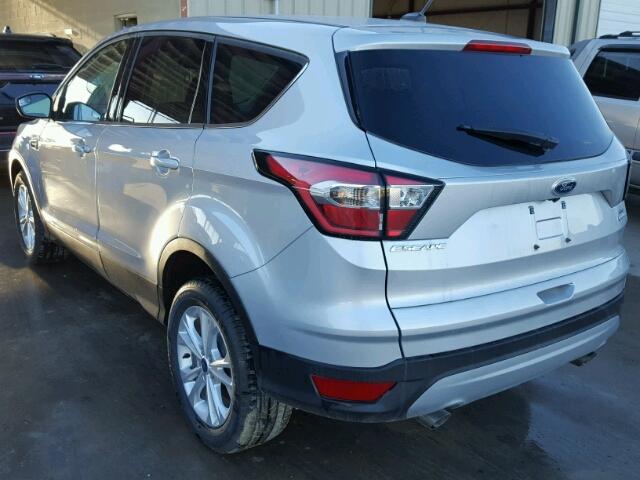 1FMCU0GD7HUE71444 - 2017 FORD ESCAPE SE SILVER photo 3