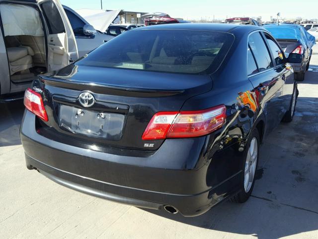 4T1BK46K37U547829 - 2007 TOYOTA CAMRY NEW BLACK photo 4