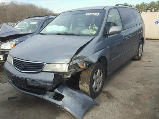 2HKRL18691H532042 - 2001 HONDA ODYSSEY EX GREEN photo 9