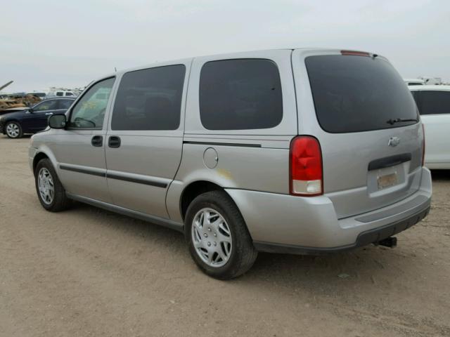 1GNDV03L65D245479 - 2005 CHEVROLET UPLANDER SILVER photo 3