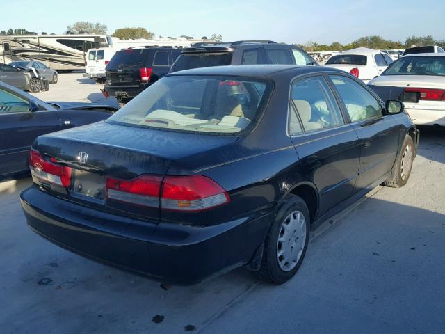 1HGCG56421A037791 - 2001 HONDA ACCORD LX BLACK photo 4