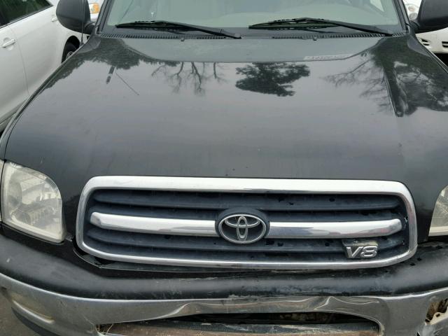 5TBRT3815YS122769 - 2000 TOYOTA TUNDRA ACC BLACK photo 7