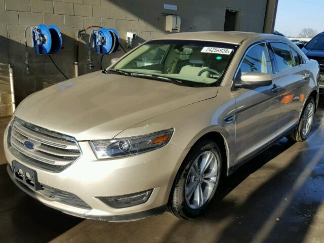 1FAHP2E87HG135106 - 2017 FORD TAURUS SEL TAN photo 2