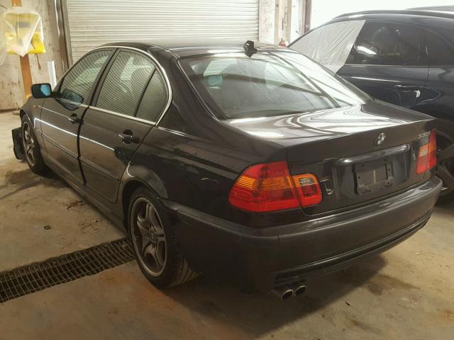 WBAEV53464KM07427 - 2004 BMW 330 I BLACK photo 3