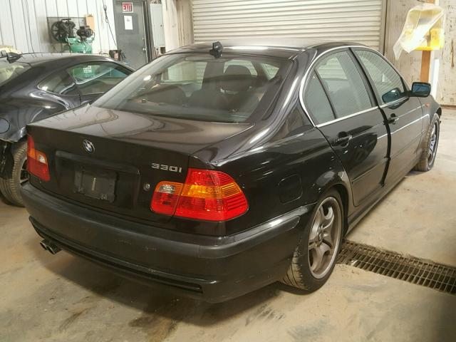 WBAEV53464KM07427 - 2004 BMW 330 I BLACK photo 4