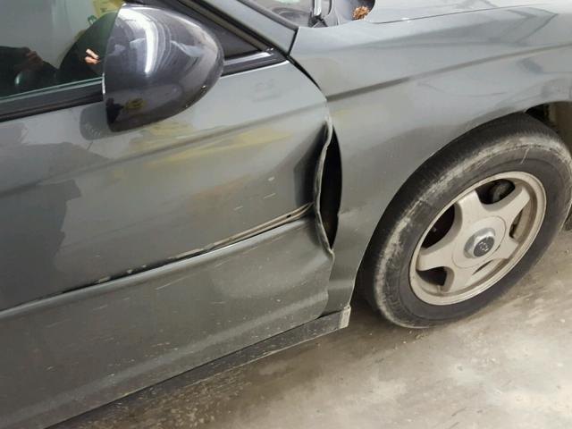 2G1WW12E249249766 - 2004 CHEVROLET MONTE CARL ნაცრისფერი ფოტო 9