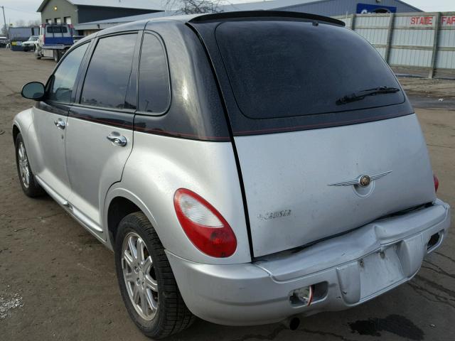 3A4GY5F99AT212050 - 2010 CHRYSLER PT CRUISER BLACK photo 3