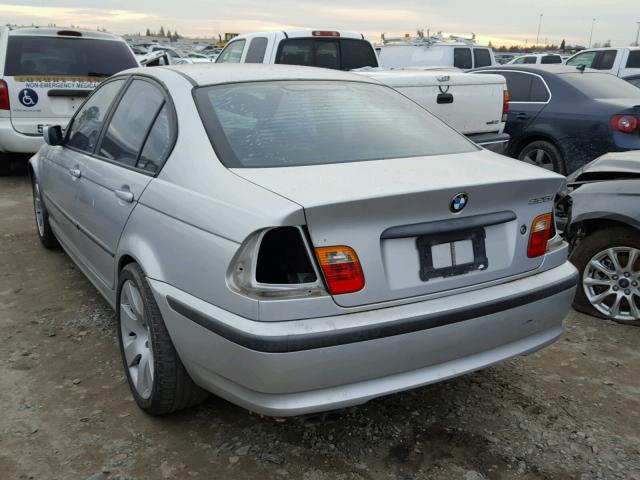 WBAEV33402KL68366 - 2002 BMW 325 I SILVER photo 3