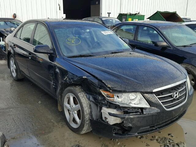 5NPEU46F59H488732 - 2009 HYUNDAI SONATA SE BLACK photo 1