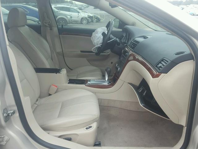 1G8ZV57B69F205887 - 2009 SATURN AURA XR GOLD photo 5