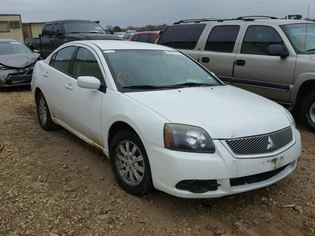 4A32B2FF3BE006615 - 2011 MITSUBISHI GALANT FE WHITE photo 1