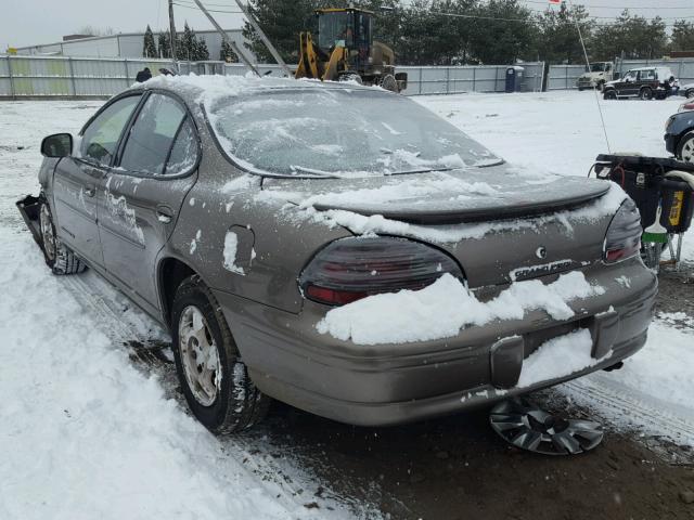 1G2WK52J72F220800 - 2002 PONTIAC GRAND PRIX BROWN photo 3