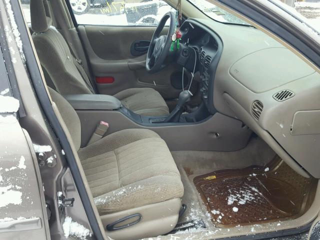 1G2WK52J72F220800 - 2002 PONTIAC GRAND PRIX BROWN photo 5