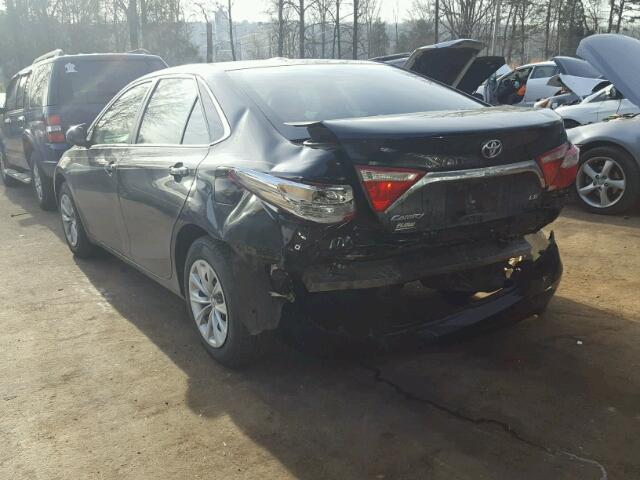 4T4BF1FK5FR504214 - 2015 TOYOTA CAMRY LE BLACK photo 3