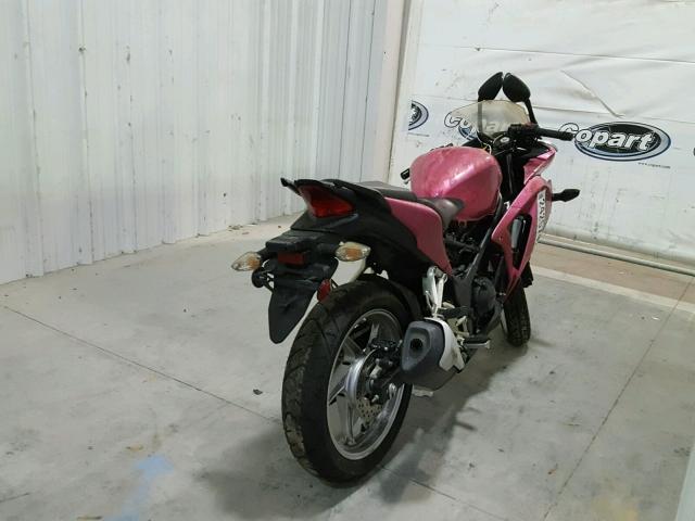 MLHMC4108C5200031 - 2012 HONDA CBR250 R PINK photo 4