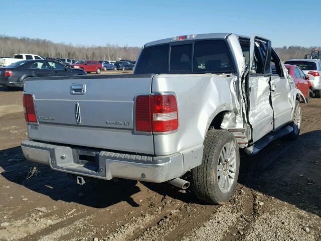 5LTPW18557FJ07648 - 2007 LINCOLN MARK LT SILVER photo 4